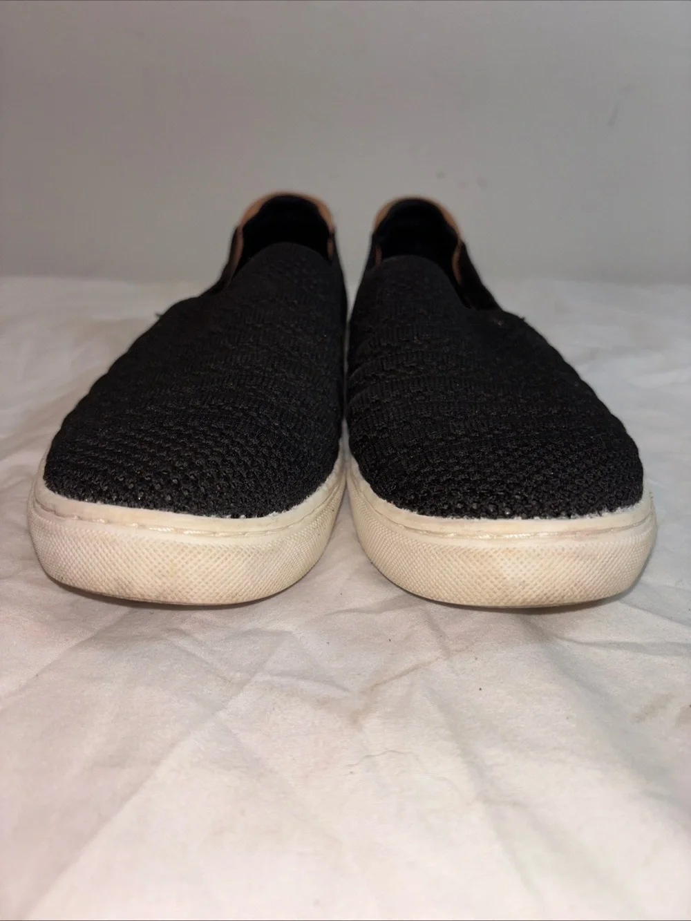 Kelly & Katie Men's Black Slip-On Knit Sneakers. 7/19